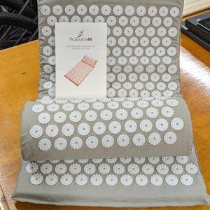 ProsourceFit Acupressure Mat and Pillow Set for Back/Neck/Muscle Pain Relief